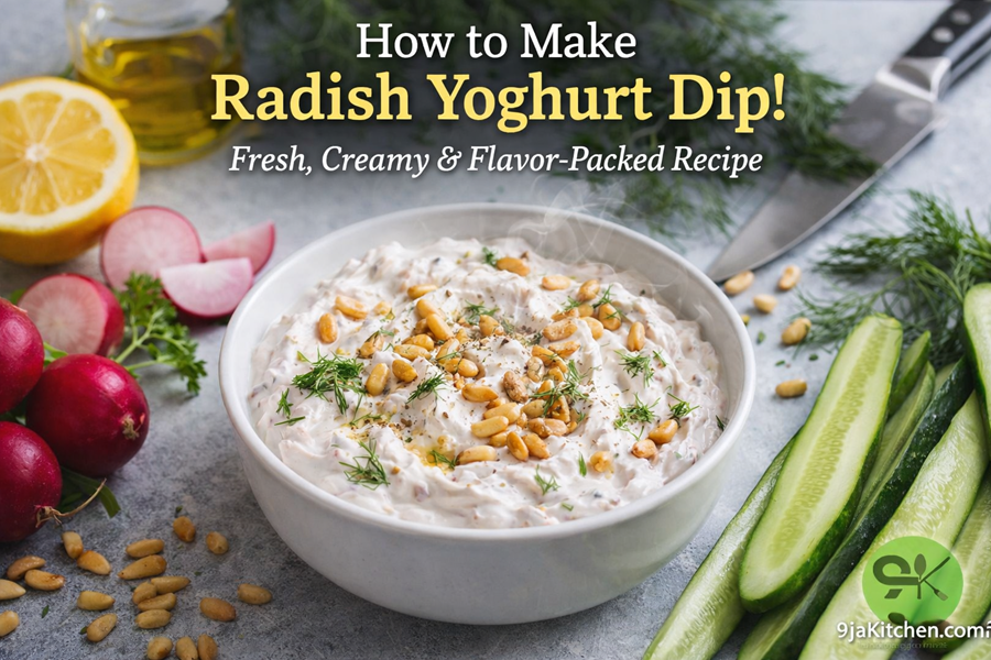 Radish Yoghurt Dip