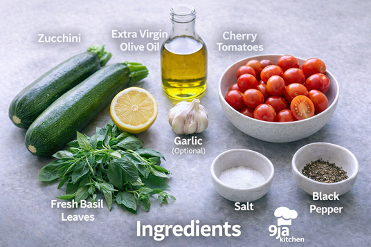 fresh zucchini salad recipe