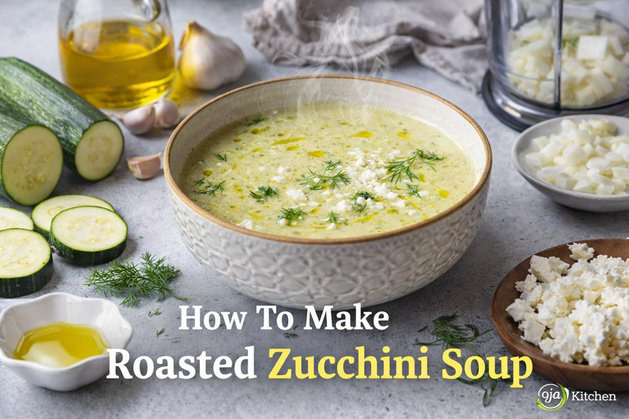 Roasted Zucchini Soup
