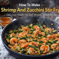 Shrimp And Zucchini Stir Fry