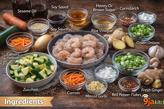 Healthy Shrimp Zucchini Recipe