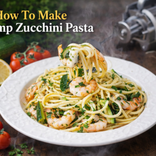How To Make Shrimp Zucchini Pasta
