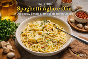 How To Make Spaghetti Aglio E Olio – Delicious Italian Classic🍝