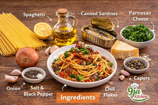 Sardine Pasta Recipe