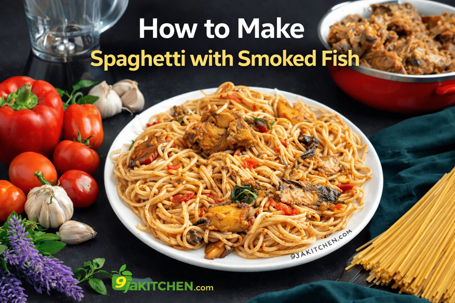 Spaghetti With Smoked Fish