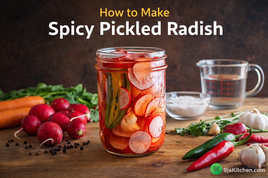 Spicy Pickled Radish