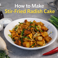 Stir-Fried Radish Cake