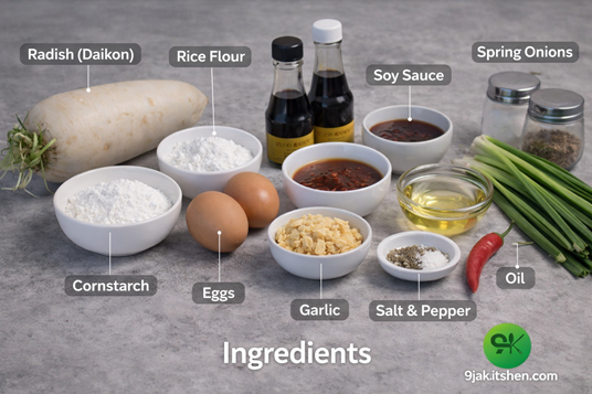 Stir-Fried Radish Cake recipe