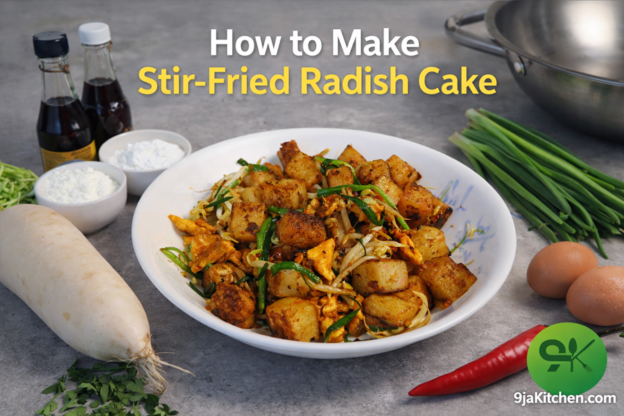 Stir-Fried Radish Cake
