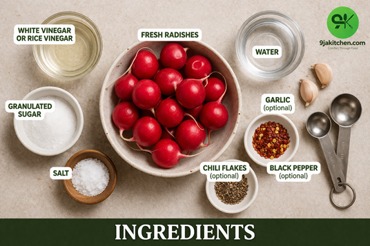 pickled radish recipe