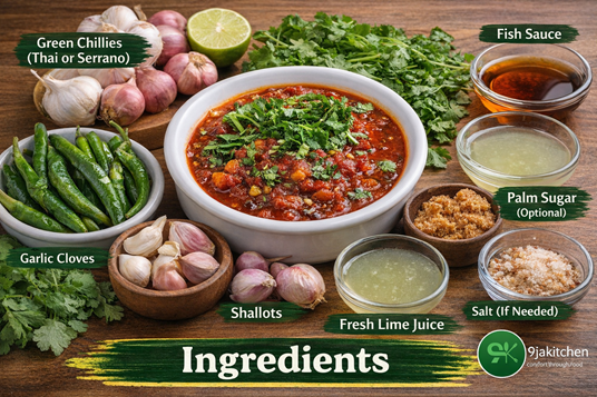 How To Make Thai Chilli Salsa (Nam Prik Num) – The Ultimate Flavor-Packed Recipe🍅🌶️ 2 Thai salsa recipe