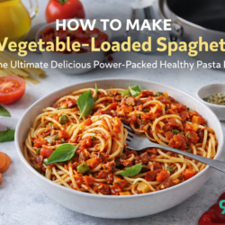 Vegetable-Loaded Spaghetti