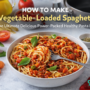 Vegetable-Loaded Spaghetti