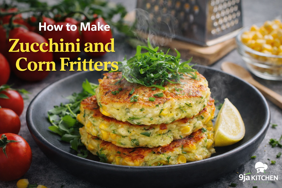 Zucchini And Corn Fritters
