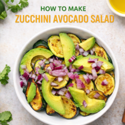 Zucchini Avocado Salad