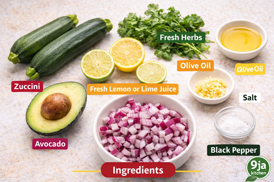 Healthy Zucchini Salad Recipe