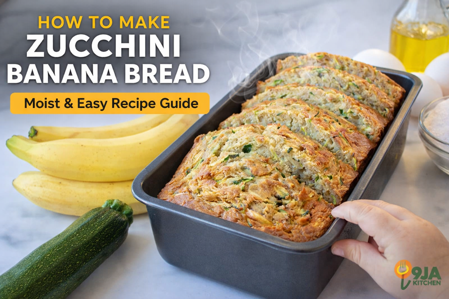 Zucchini Banana Bread