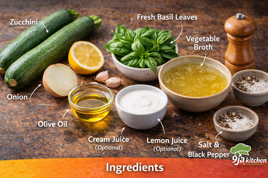 Zucchini Basil Soup Recipe