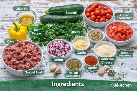 Easy Zucchini Beef Skillet Recipe