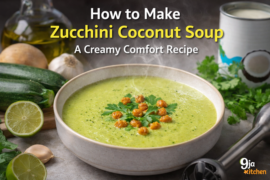 Zucchini Coconut Soup
