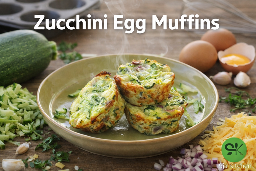 Zucchini Egg Muffins