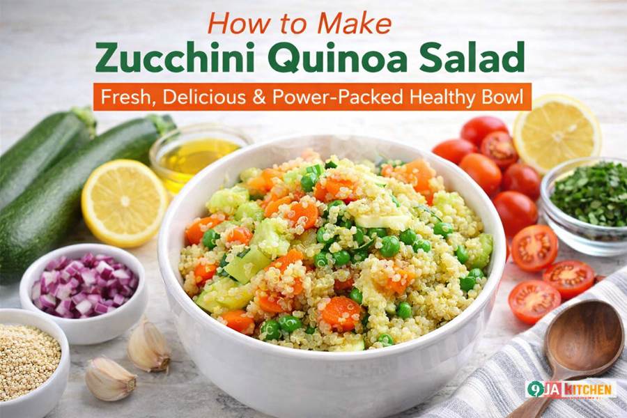 Zucchini Quinoa Salad