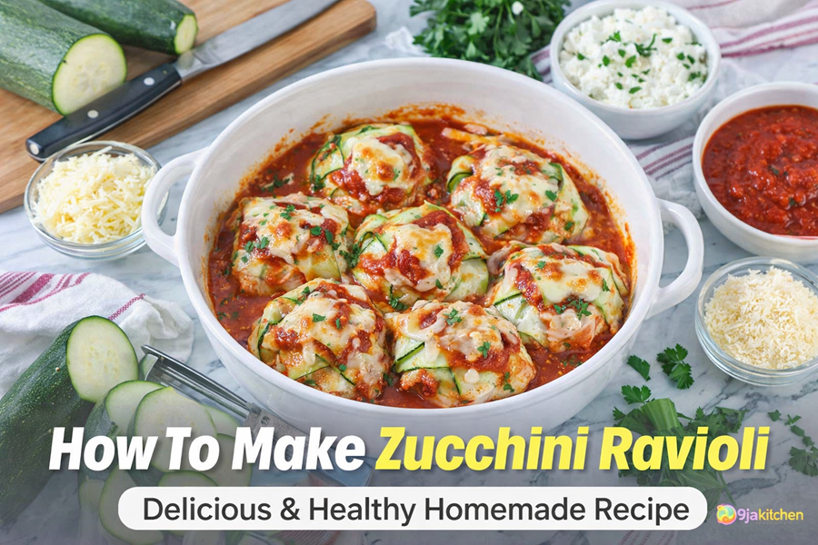 How To Make Zucchini Ravioli