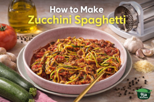 How To Make Zucchini Spaghetti: A Delicious Healthy Pasta Alternative🌟