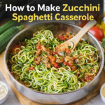 How To Make Zucchini Spaghetti Casserole
