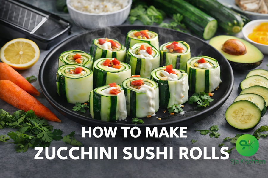 Zucchini Sushi Rolls