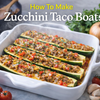 Zucchini Taco Boats