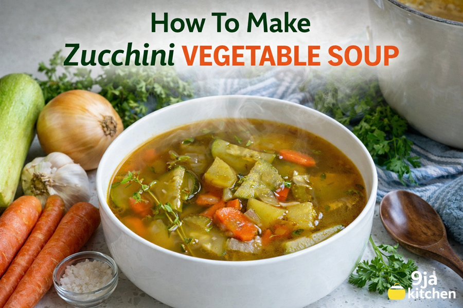 Zucchini Vegetable Soup