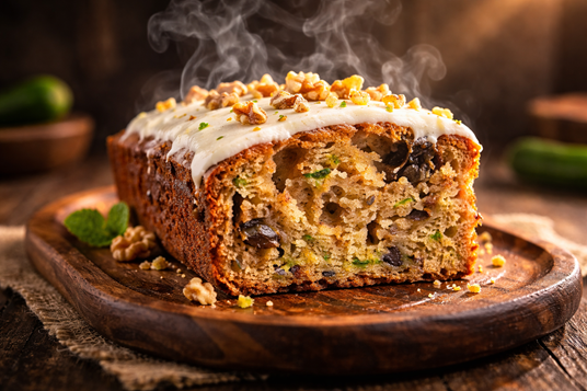 homemade zucchini cake