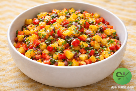 How To Make Peach Salsa: A Fresh, Flavorful & Irresistibly Delicious Recipe🍑 4 fresh peach salsa