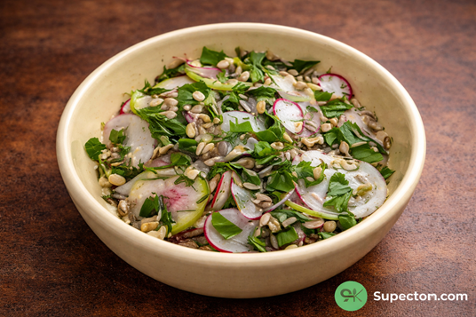 healthy radish salad