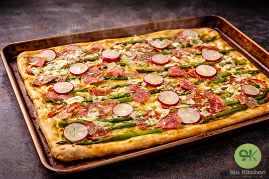 How To Make Radish Pizza: Delicious Gourmet Twist You’ll Love🍕✨ 4 homemade Radish Pizza