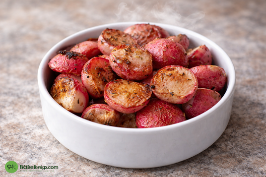 How To Make Roasted Radish With Garlic – Irresistible Healthy Delight🧄🌶️🥗 4 roasted radish recipe