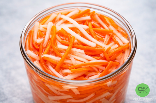 How To Make Vietnamese Pickled Radish Recipe – Refreshing Flavor Booster✨ 4 daikon pickles
