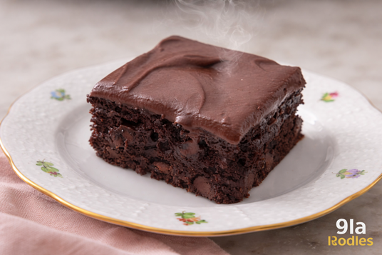 easy zucchini brownies