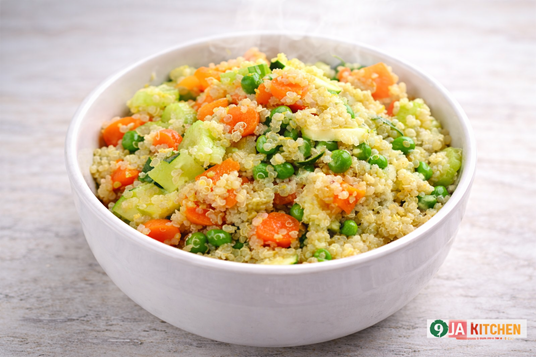 easy zucchini quinoa salad recipe