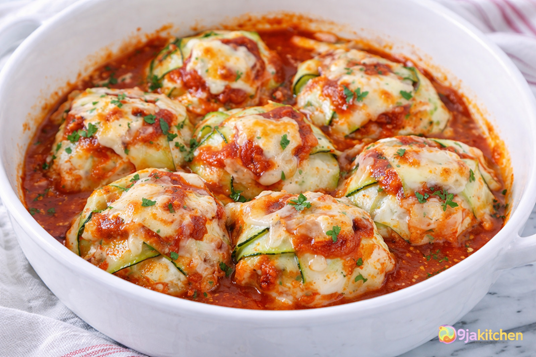 Keto Zucchini Ravioli