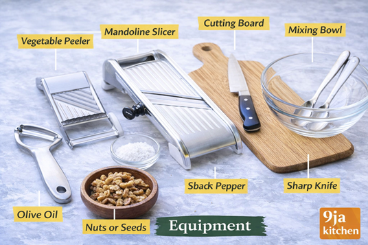 How To Make Zucchini Ribbon Salad – Delicious Salad You’ll Love🥒🥗 6 Zucchini Salad Equipment