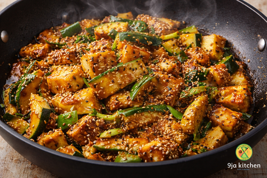 Healthy Zucchini Stir Fry