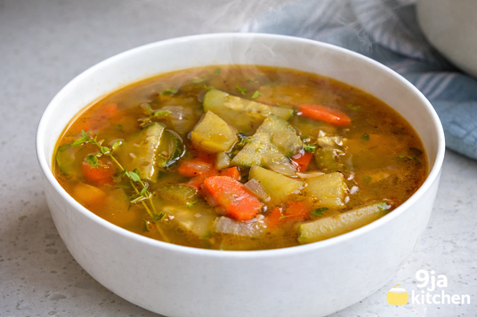 Healthy Zucchini Vegetable Soup
