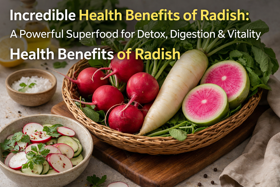 health benefits of radish
