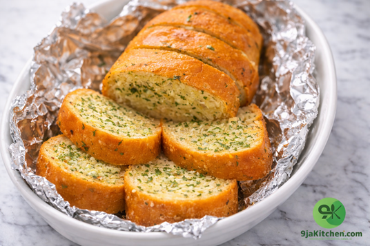 homemade garlic bread