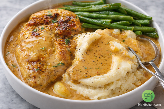 easy creamy garlic chicken