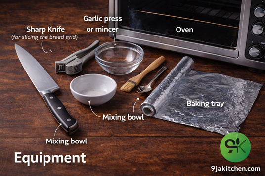 Equipment with Pastry brush or spoon