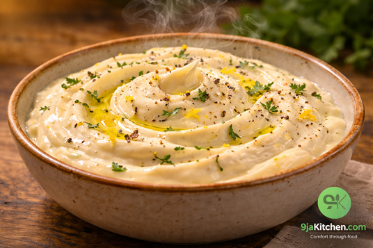 homemade garlic aioli