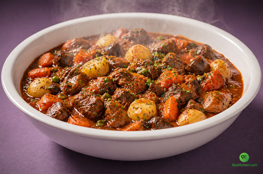 easy Garlic Beef Stew recipe